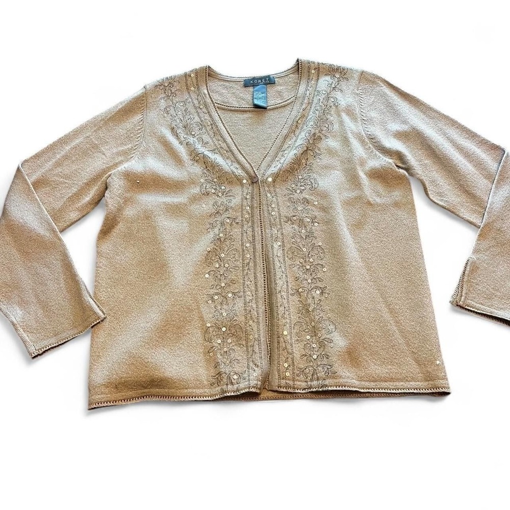 0073 Vintage Koret Sweater with built in cardigan